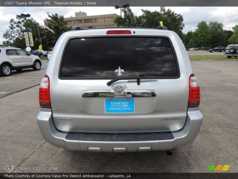 Titanium Metallic / Stone 2007 Toyota 4Runner SR5