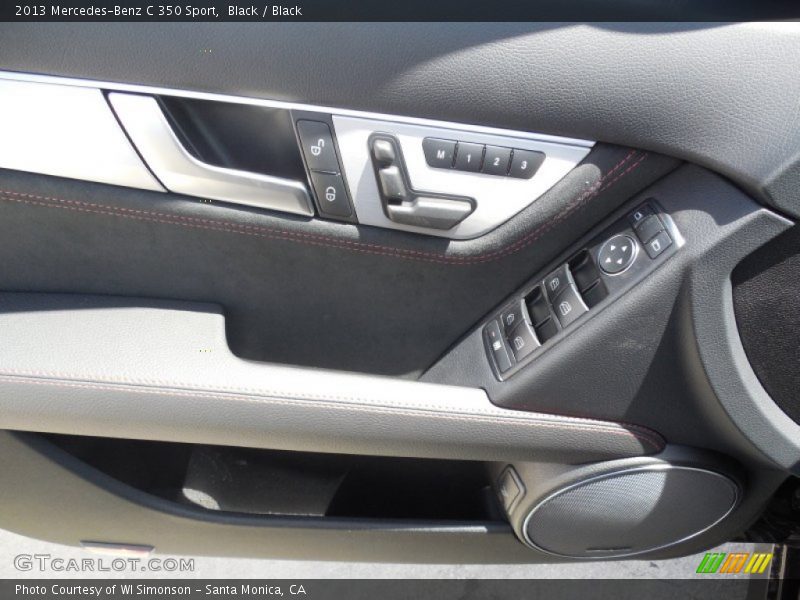 Black / Black 2013 Mercedes-Benz C 350 Sport