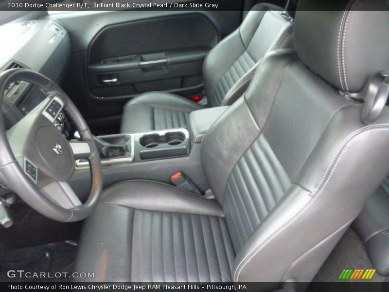 Front Seat of 2010 Challenger R/T