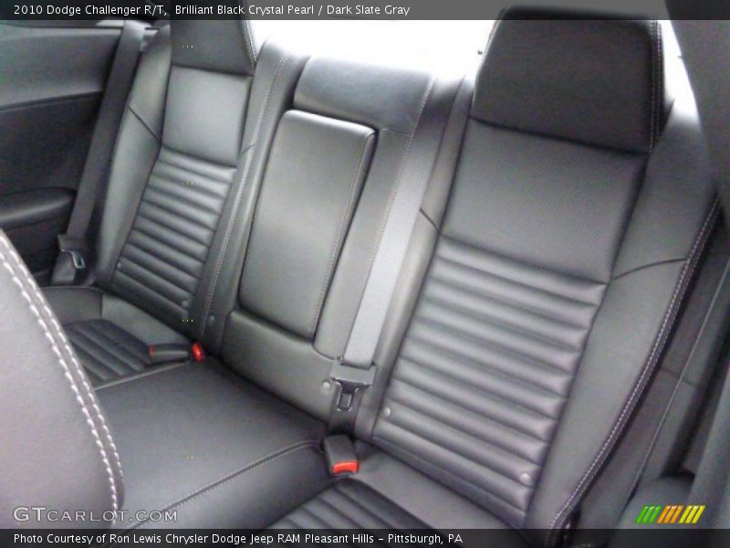 Rear Seat of 2010 Challenger R/T
