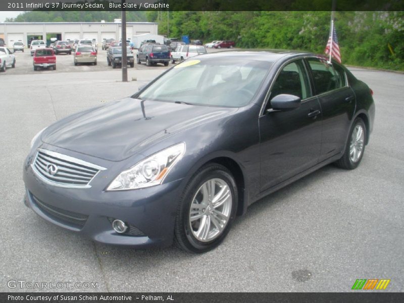 Blue Slate / Graphite 2011 Infiniti G 37 Journey Sedan