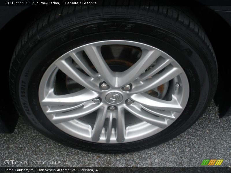 Blue Slate / Graphite 2011 Infiniti G 37 Journey Sedan