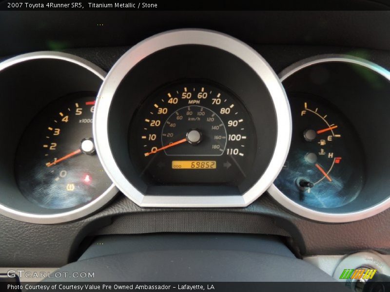 Titanium Metallic / Stone 2007 Toyota 4Runner SR5