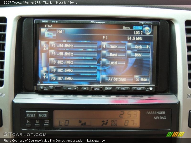 Titanium Metallic / Stone 2007 Toyota 4Runner SR5