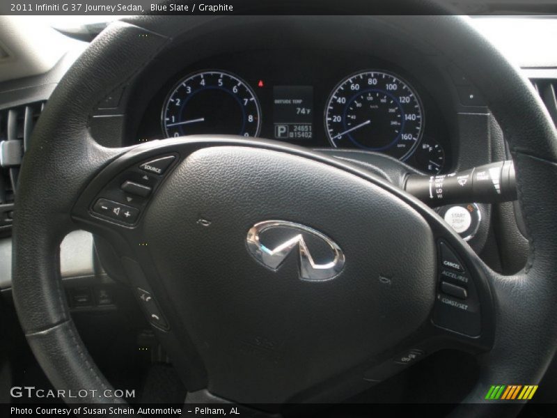 Blue Slate / Graphite 2011 Infiniti G 37 Journey Sedan