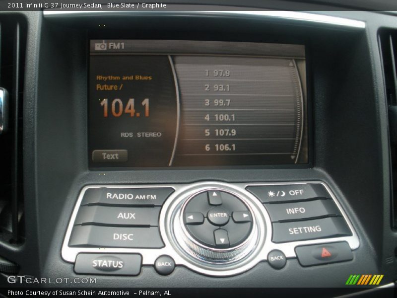 Blue Slate / Graphite 2011 Infiniti G 37 Journey Sedan