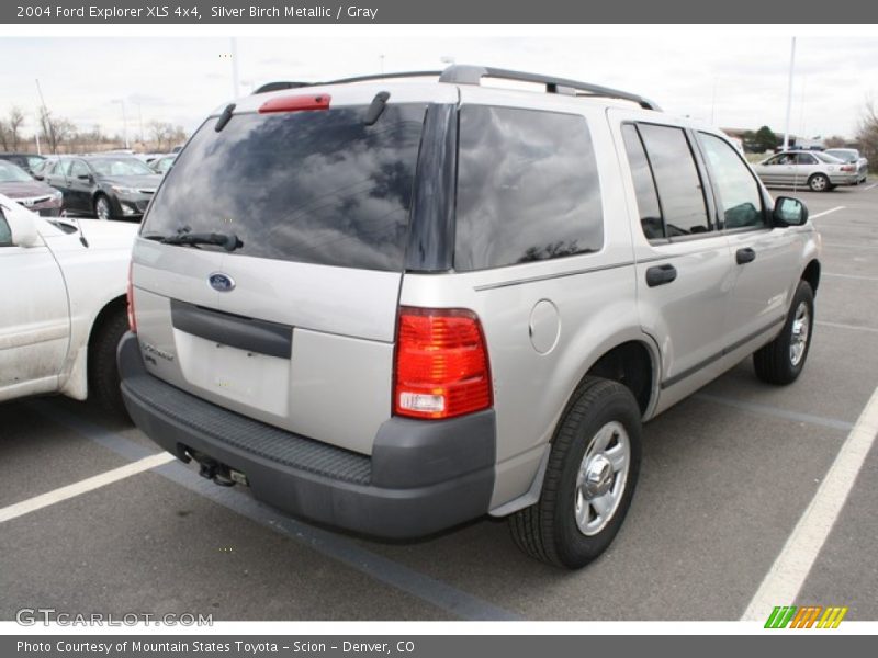 Silver Birch Metallic / Gray 2004 Ford Explorer XLS 4x4