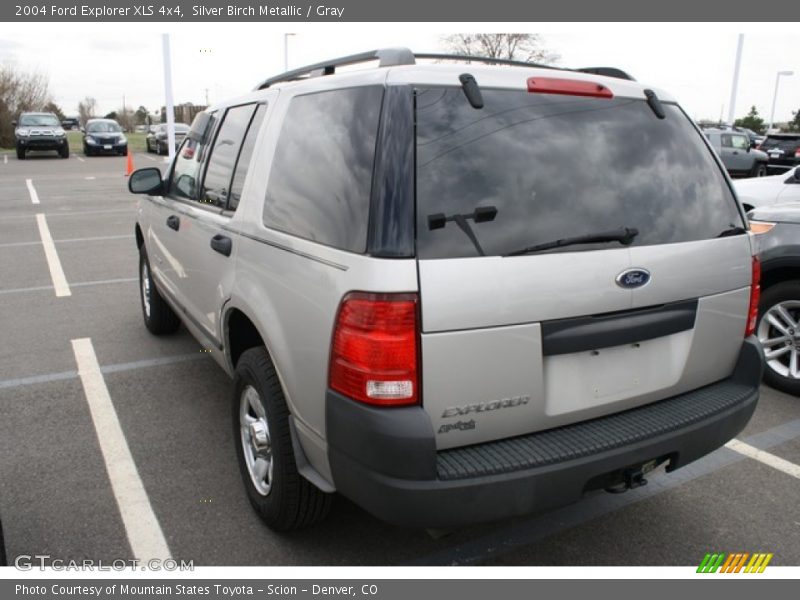 Silver Birch Metallic / Gray 2004 Ford Explorer XLS 4x4