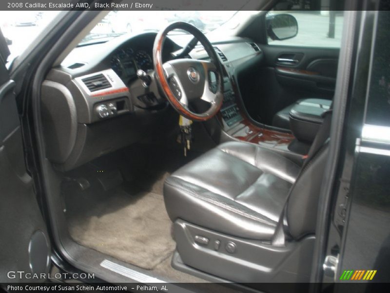 Black Raven / Ebony 2008 Cadillac Escalade AWD