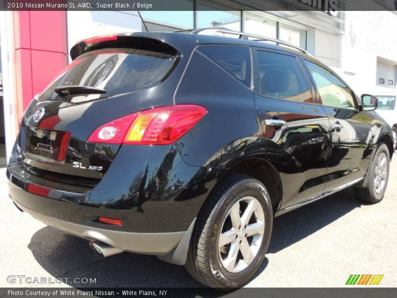 Super Black / Beige 2010 Nissan Murano SL AWD