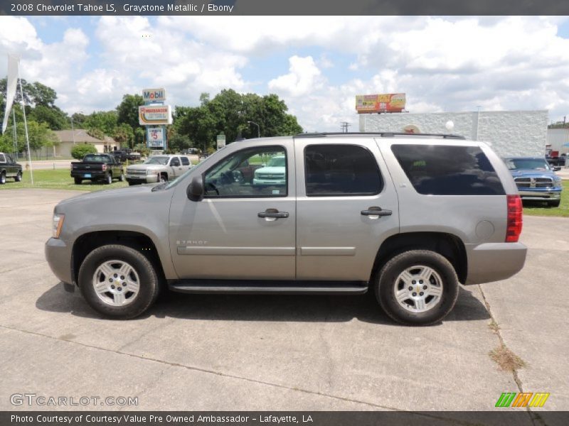 Graystone Metallic / Ebony 2008 Chevrolet Tahoe LS