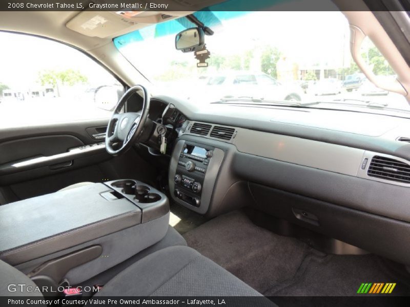 Graystone Metallic / Ebony 2008 Chevrolet Tahoe LS