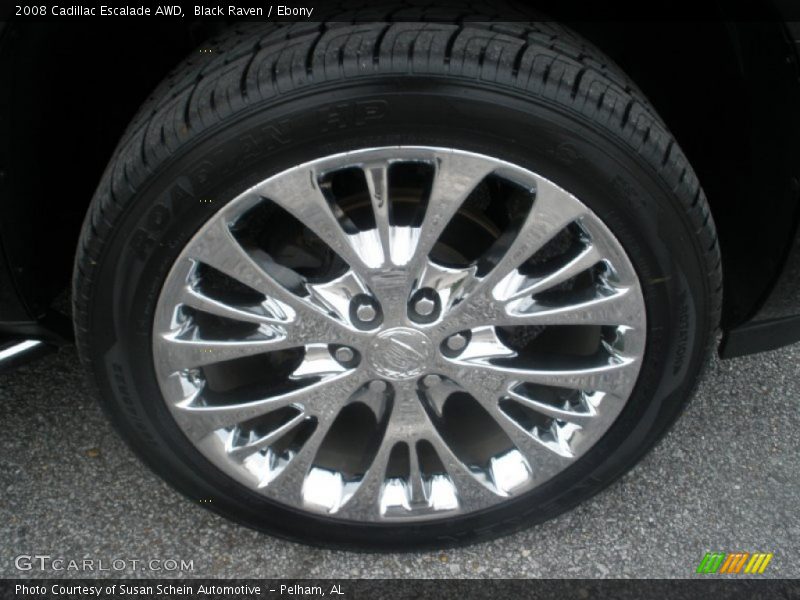 Black Raven / Ebony 2008 Cadillac Escalade AWD