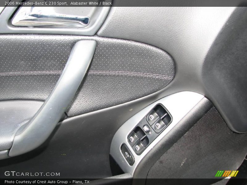 Alabaster White / Black 2006 Mercedes-Benz C 230 Sport