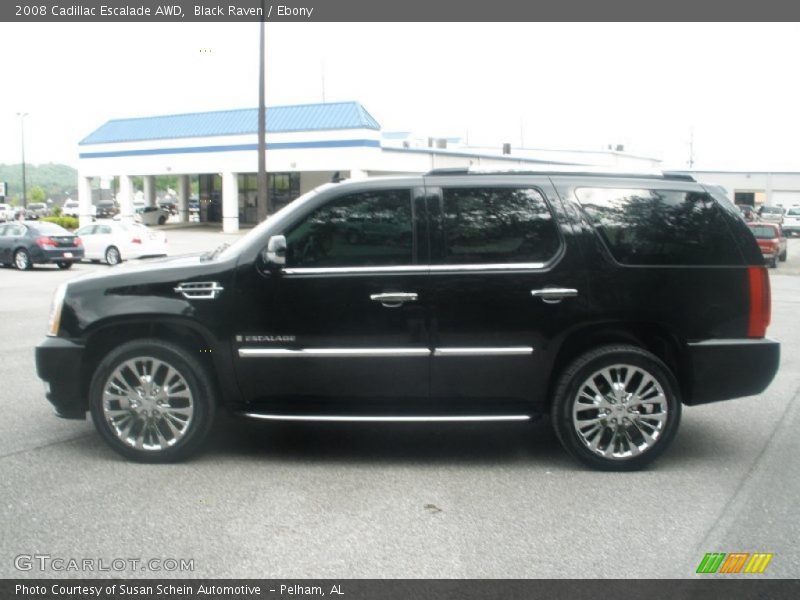 Black Raven / Ebony 2008 Cadillac Escalade AWD