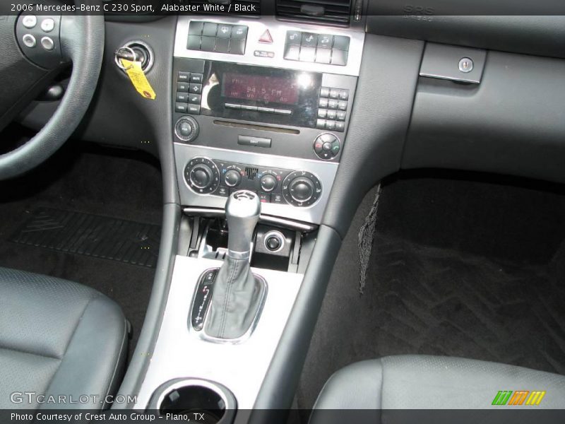 Alabaster White / Black 2006 Mercedes-Benz C 230 Sport
