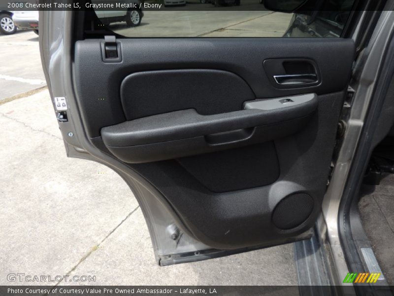 Graystone Metallic / Ebony 2008 Chevrolet Tahoe LS