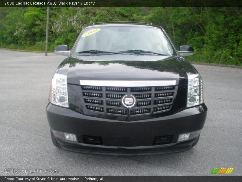 Black Raven / Ebony 2008 Cadillac Escalade AWD