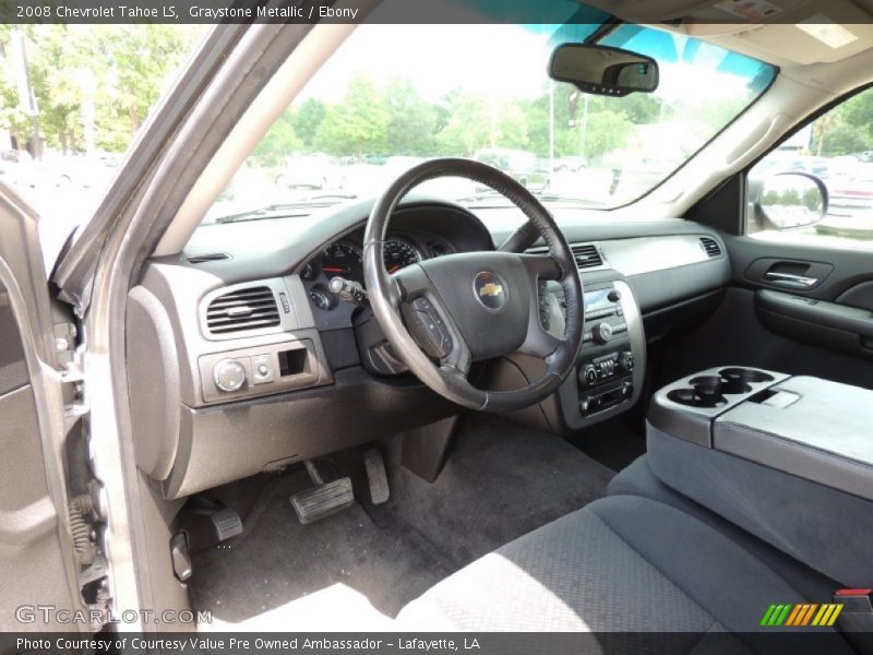 Graystone Metallic / Ebony 2008 Chevrolet Tahoe LS