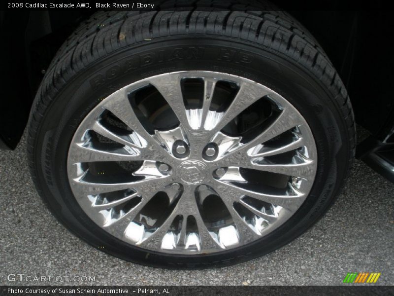 Black Raven / Ebony 2008 Cadillac Escalade AWD