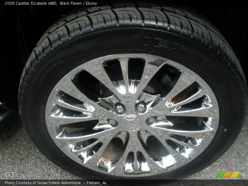 Black Raven / Ebony 2008 Cadillac Escalade AWD
