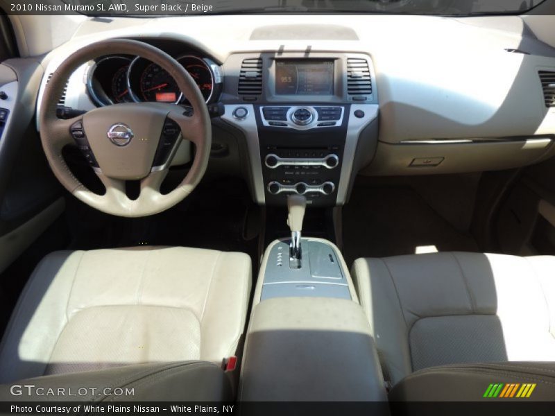 Super Black / Beige 2010 Nissan Murano SL AWD