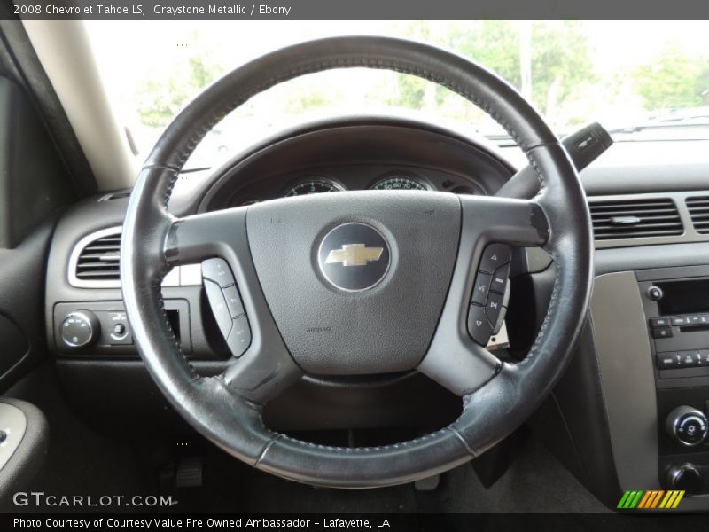 Graystone Metallic / Ebony 2008 Chevrolet Tahoe LS
