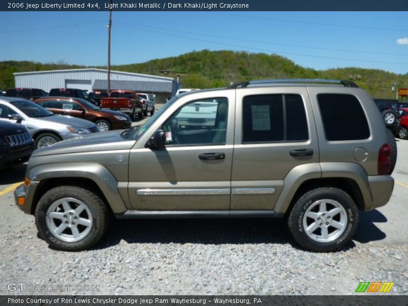Light Khaki Metallic / Dark Khaki/Light Graystone 2006 Jeep Liberty Limited 4x4