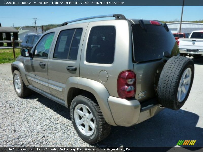 Light Khaki Metallic / Dark Khaki/Light Graystone 2006 Jeep Liberty Limited 4x4