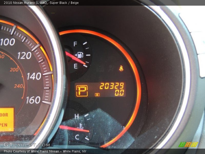 Super Black / Beige 2010 Nissan Murano SL AWD