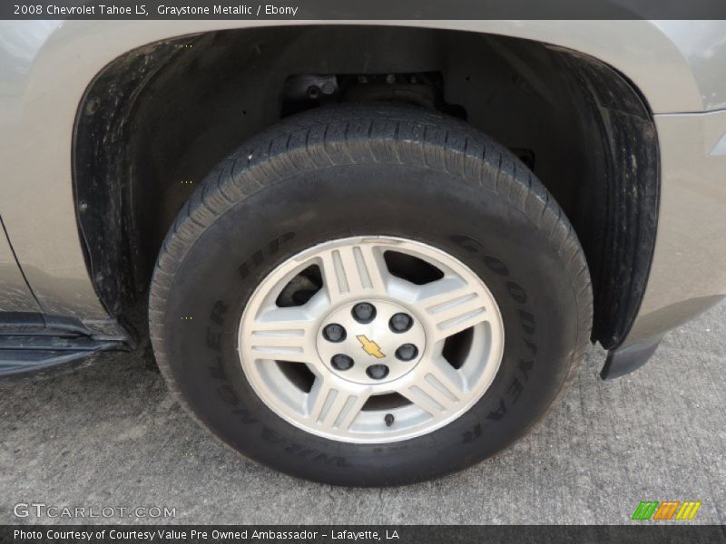 Graystone Metallic / Ebony 2008 Chevrolet Tahoe LS