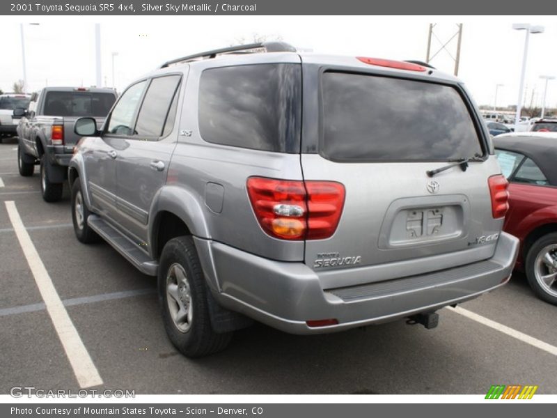 Silver Sky Metallic / Charcoal 2001 Toyota Sequoia SR5 4x4