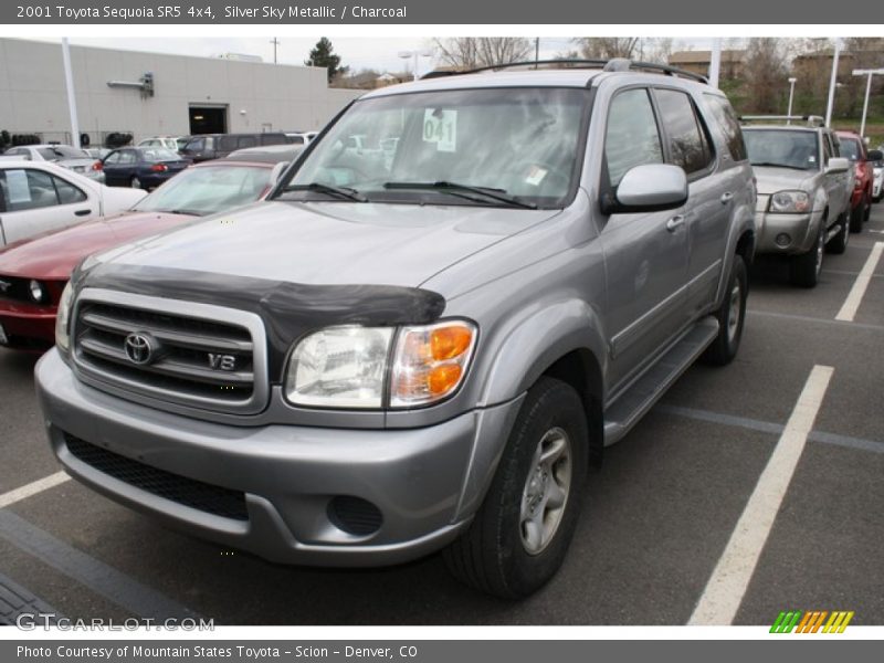 Silver Sky Metallic / Charcoal 2001 Toyota Sequoia SR5 4x4