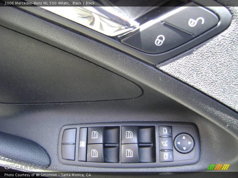 Black / Black 2006 Mercedes-Benz ML 500 4Matic