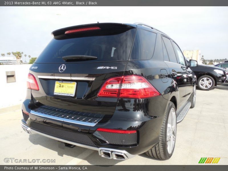 Black / Black 2013 Mercedes-Benz ML 63 AMG 4Matic