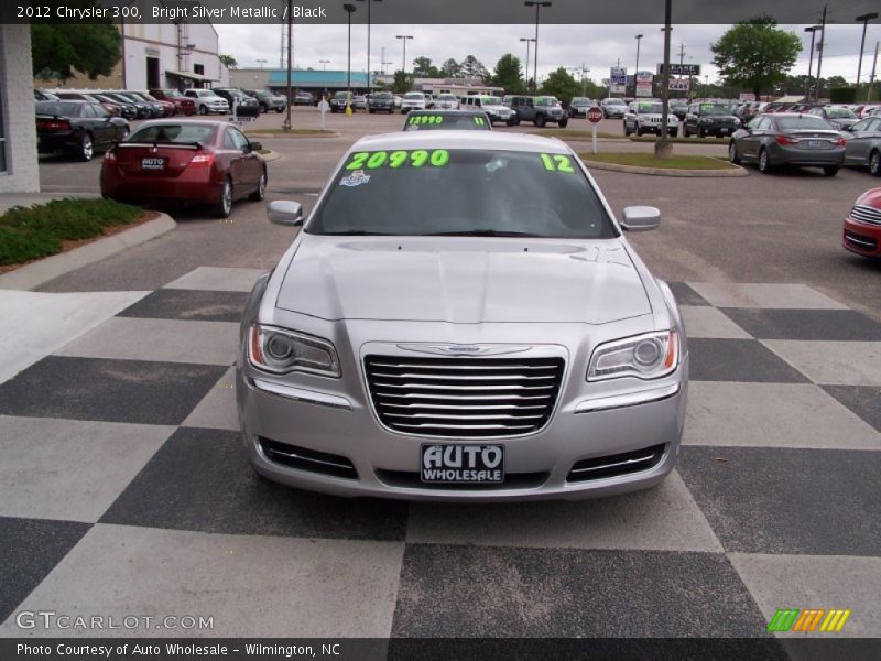 Bright Silver Metallic / Black 2012 Chrysler 300