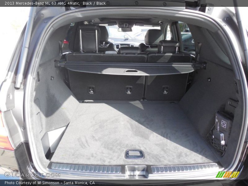  2013 ML 63 AMG 4Matic Trunk