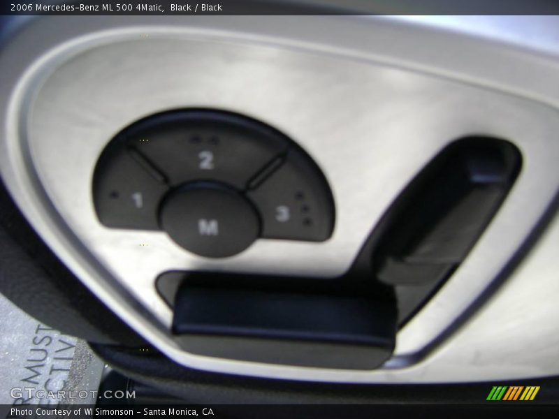 Black / Black 2006 Mercedes-Benz ML 500 4Matic