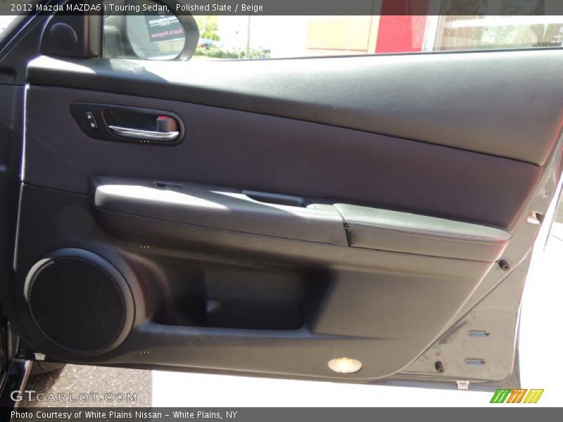Polished Slate / Beige 2012 Mazda MAZDA6 i Touring Sedan