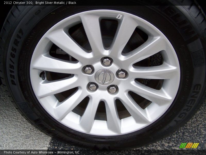 Bright Silver Metallic / Black 2012 Chrysler 300