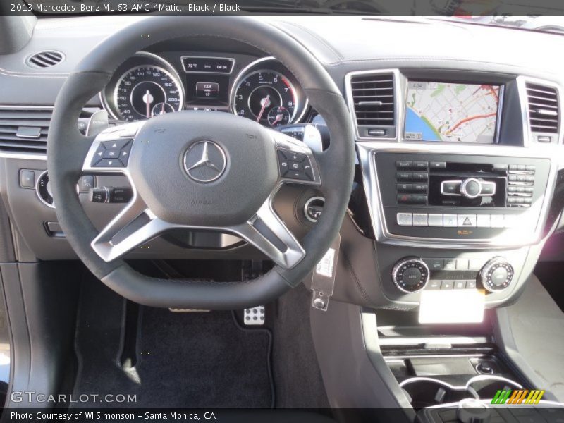 Dashboard of 2013 ML 63 AMG 4Matic