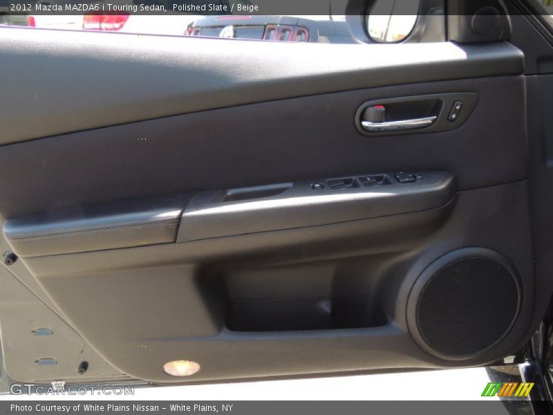Polished Slate / Beige 2012 Mazda MAZDA6 i Touring Sedan