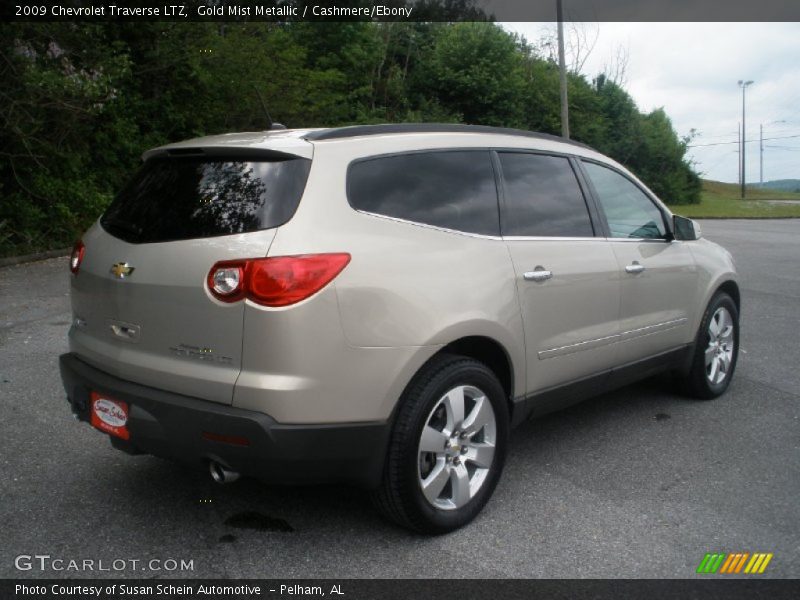 Gold Mist Metallic / Cashmere/Ebony 2009 Chevrolet Traverse LTZ