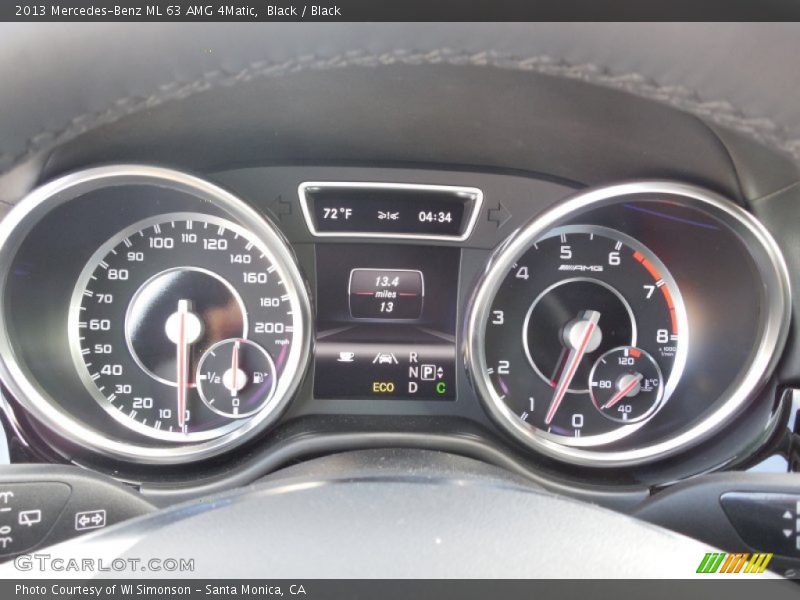  2013 ML 63 AMG 4Matic 63 AMG 4Matic Gauges