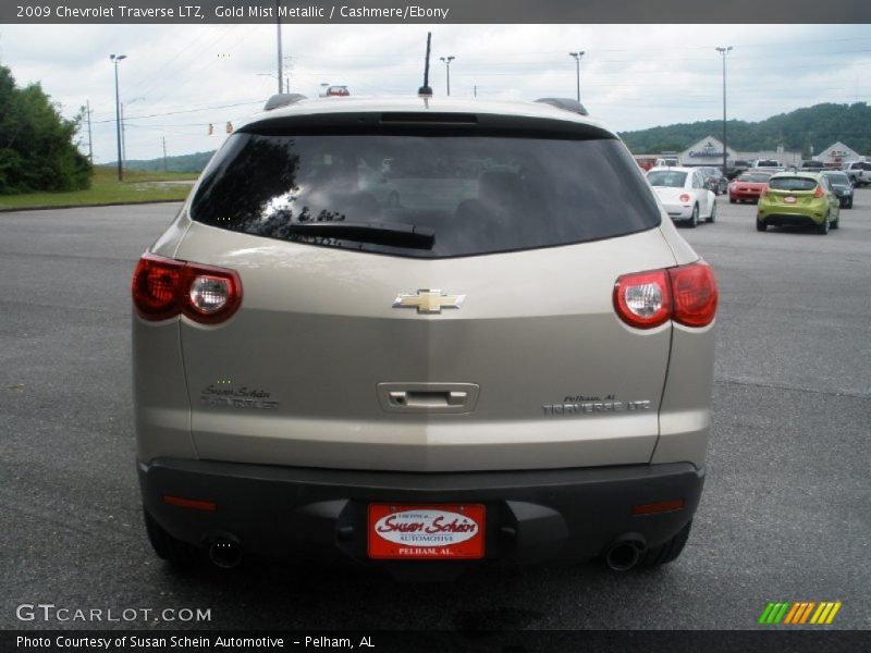 Gold Mist Metallic / Cashmere/Ebony 2009 Chevrolet Traverse LTZ
