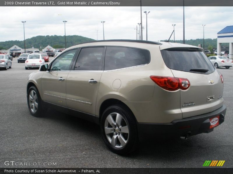 Gold Mist Metallic / Cashmere/Ebony 2009 Chevrolet Traverse LTZ