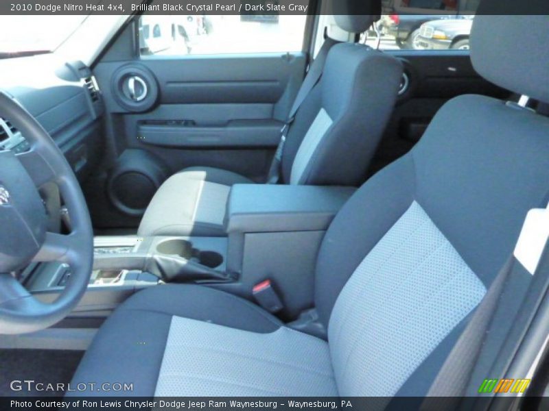 Brilliant Black Crystal Pearl / Dark Slate Gray 2010 Dodge Nitro Heat 4x4