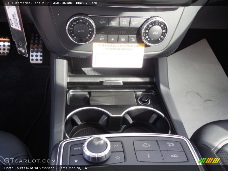 Controls of 2013 ML 63 AMG 4Matic