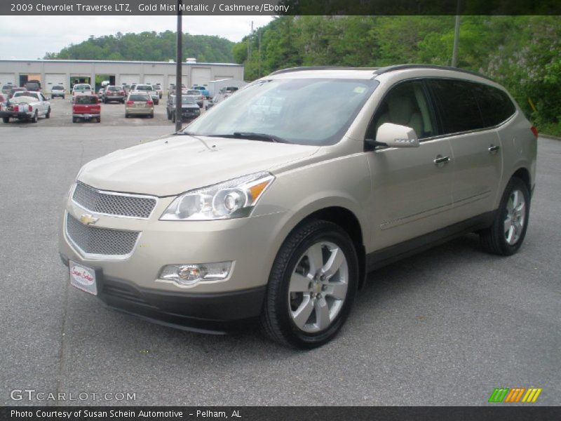 Gold Mist Metallic / Cashmere/Ebony 2009 Chevrolet Traverse LTZ