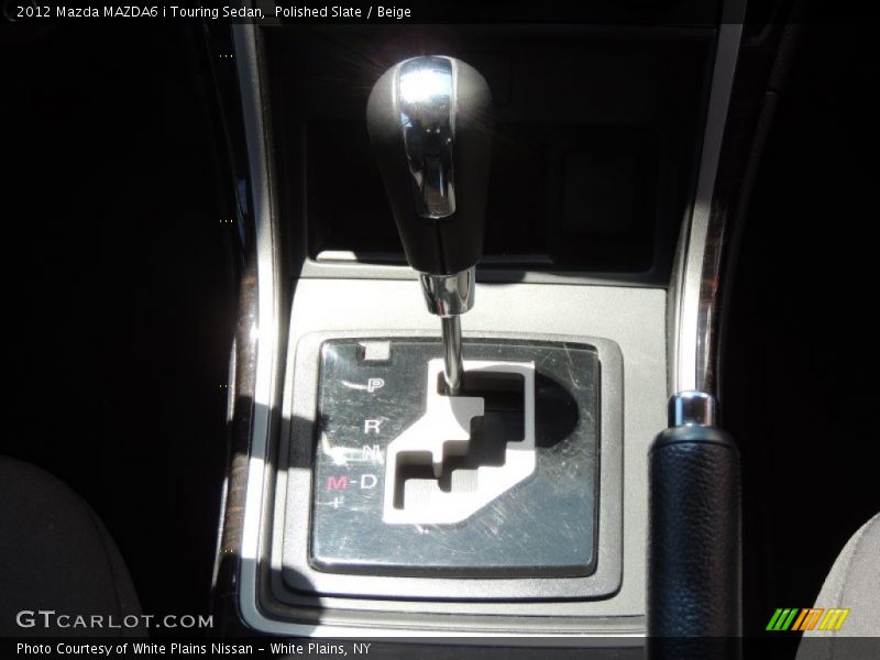Polished Slate / Beige 2012 Mazda MAZDA6 i Touring Sedan